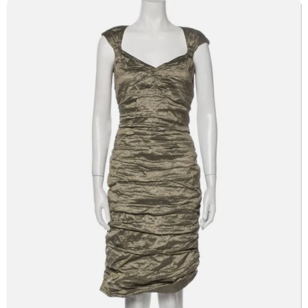 Etcetera bronze metal Dress size 4.